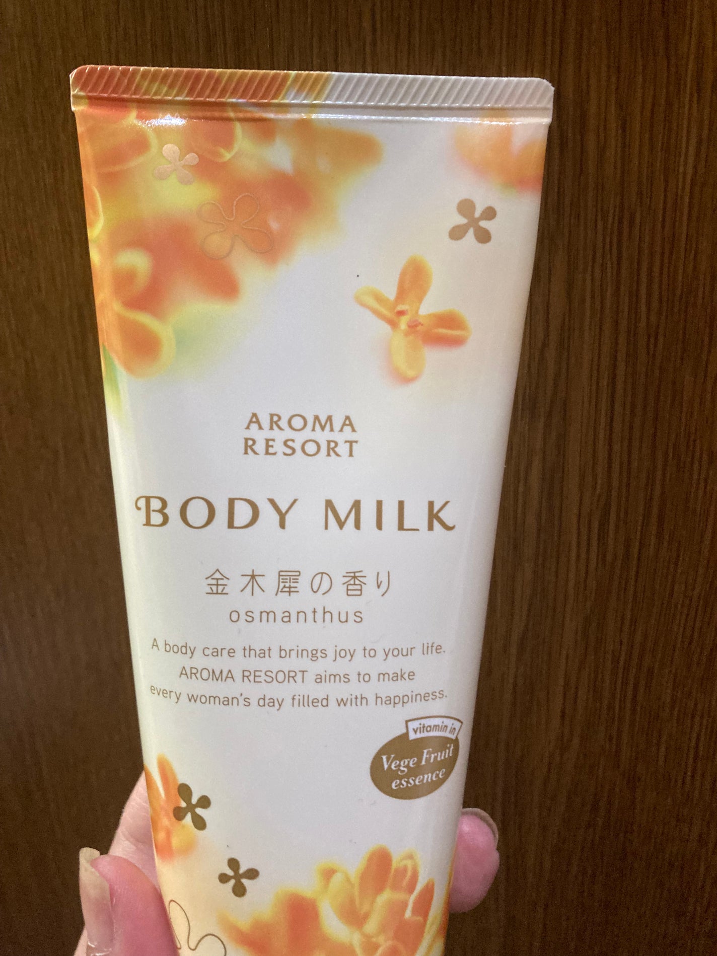 ボディミルク キンモクセイの香り/アロマリゾート/ボディミルクを使ったクチコミ(1枚目)