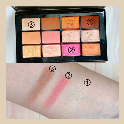 アフターグロー アイシャドーパレット/NARS/アイシャドウパレットを使ったクチコミ(2枚目)