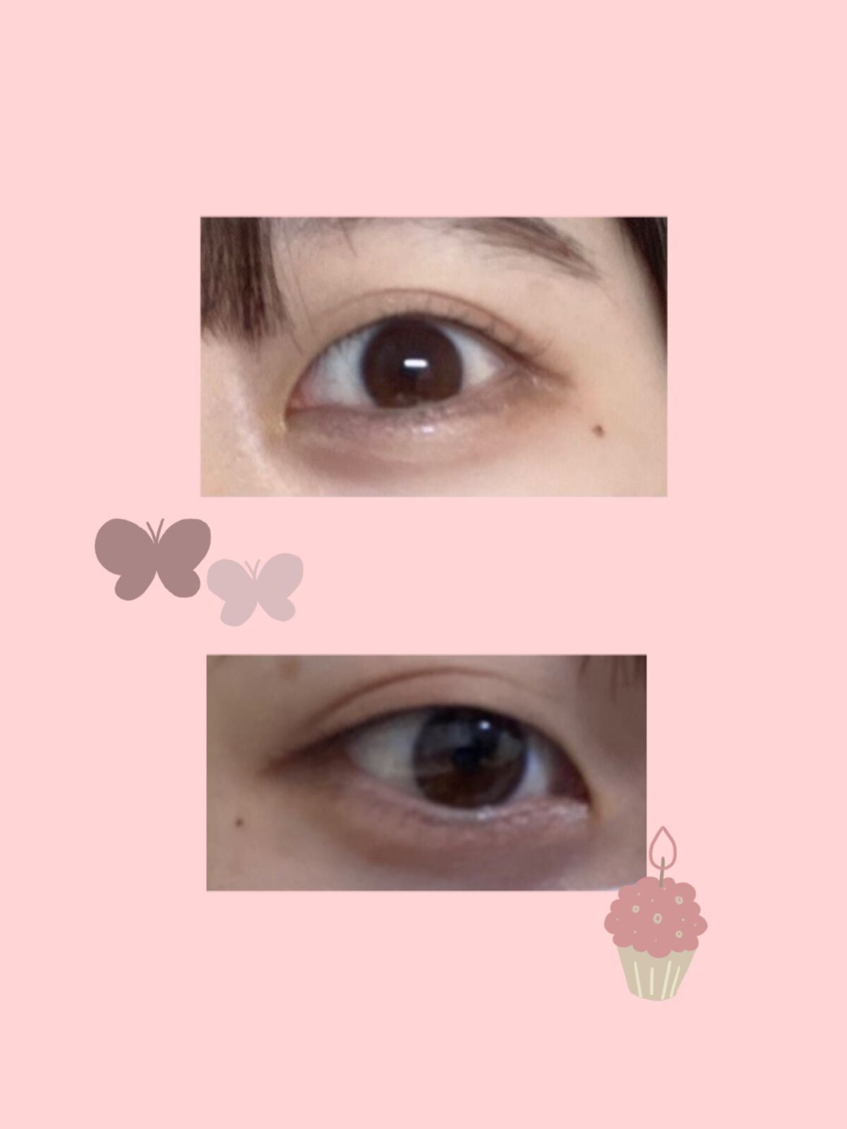 ワンダー キューブ アイシャドウ マット M002/リンメル ロンドン/単色アイシャドウを使ったクチコミ（2枚目）