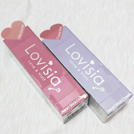 HEART STICK CHEEK/ラヴィジア/ジェル・クリームチークを使ったクチコミ(4枚目)