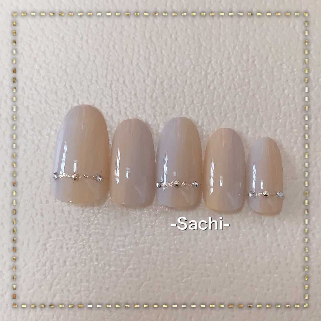 ネイル エナメル 細筆タイプ/ちふれ/マニキュアを使ったクチコミ（3枚目）