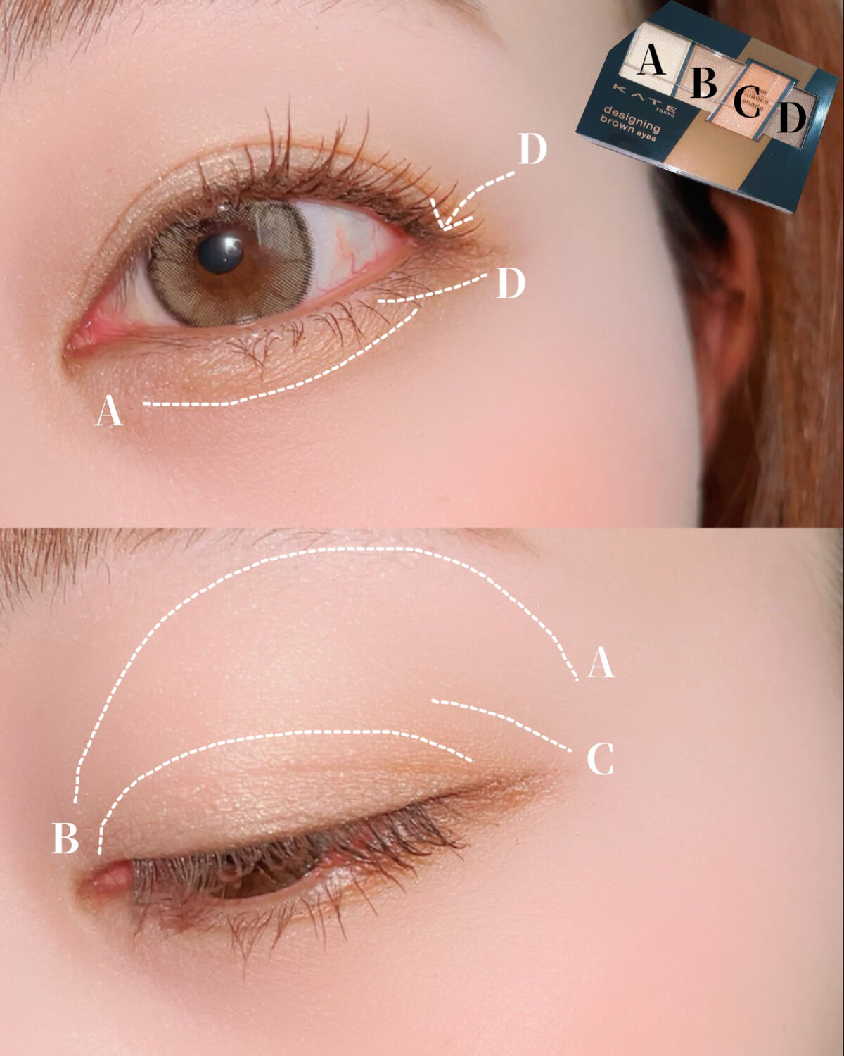 フェザーブロウメイカー/KATE/眉マスカラを使ったクチコミ（2枚目）