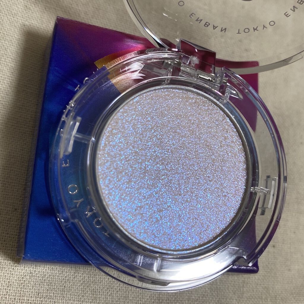 マルチグリッターカラー/ENBAN TOKYO/単色アイシャドウを使ったクチコミ（2枚目）