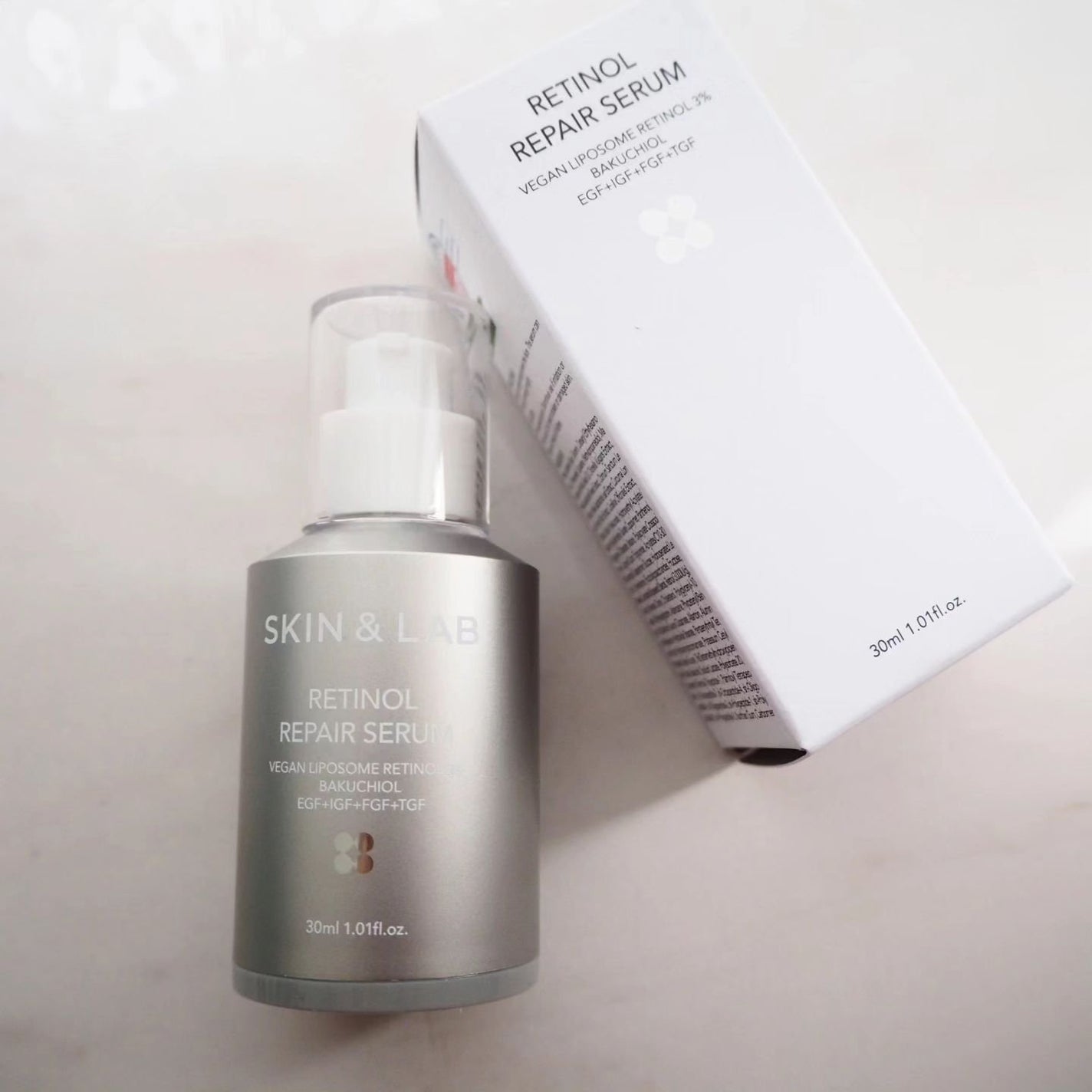 ヴィーガンリポソームレチノールセラム/SKIN&LAB/美容液を使ったクチコミ(5枚目)