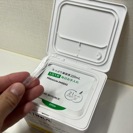 キューブマスク レチノール/ネイチャーリパブリック/シートマスク・パックを使ったクチコミ(5枚目)