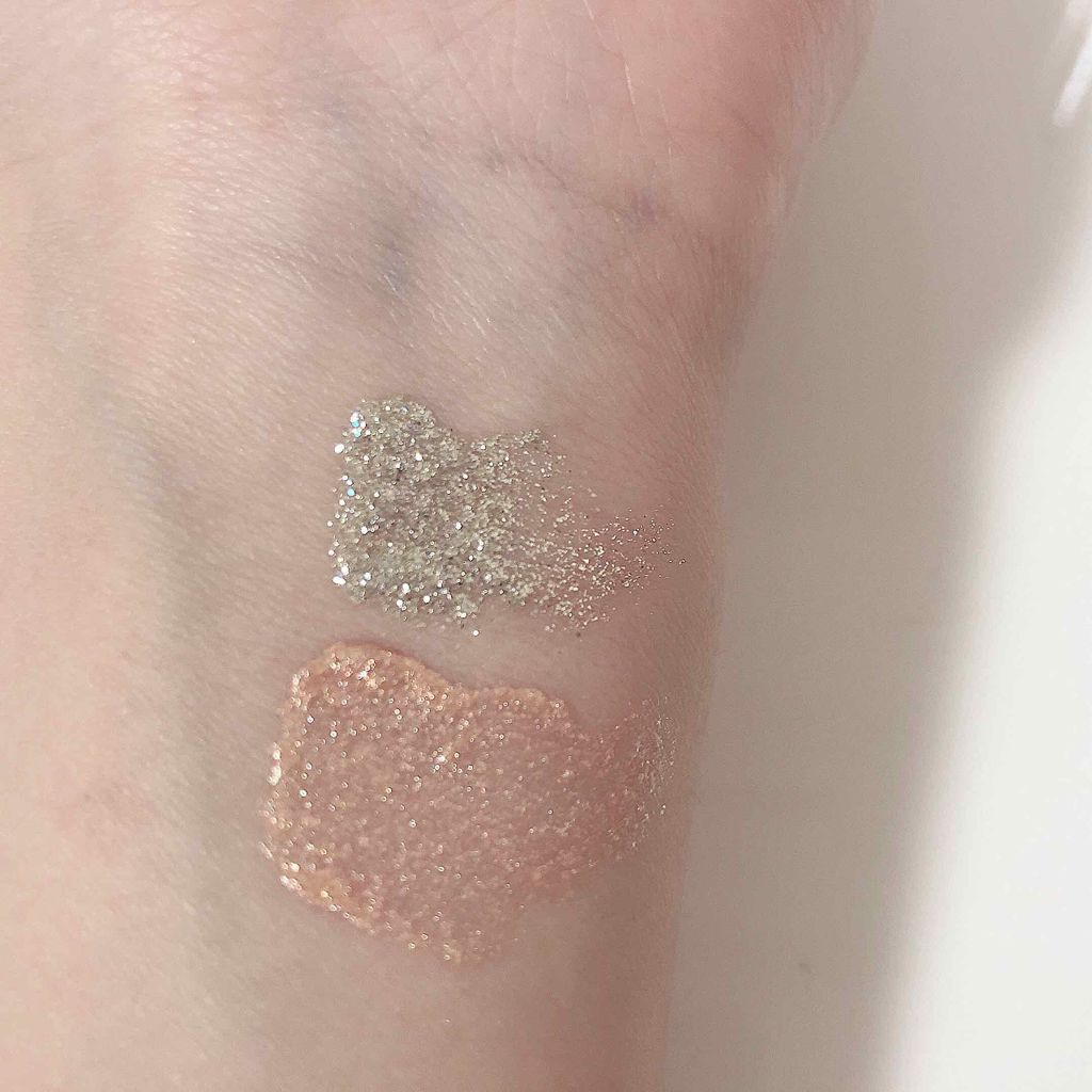 シュガー トゥインクル リキッド シャドウ/PERIPERA/リキッドアイシャドウを使ったクチコミ（2枚目）