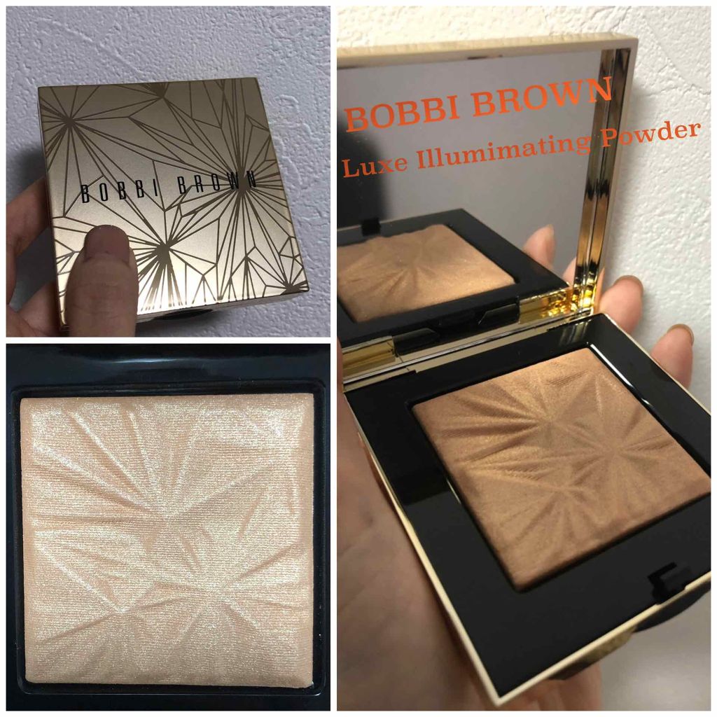 リュクス イルミネイティング パウダー/BOBBI BROWN/パウダーハイライトを使ったクチコミ(1枚目)