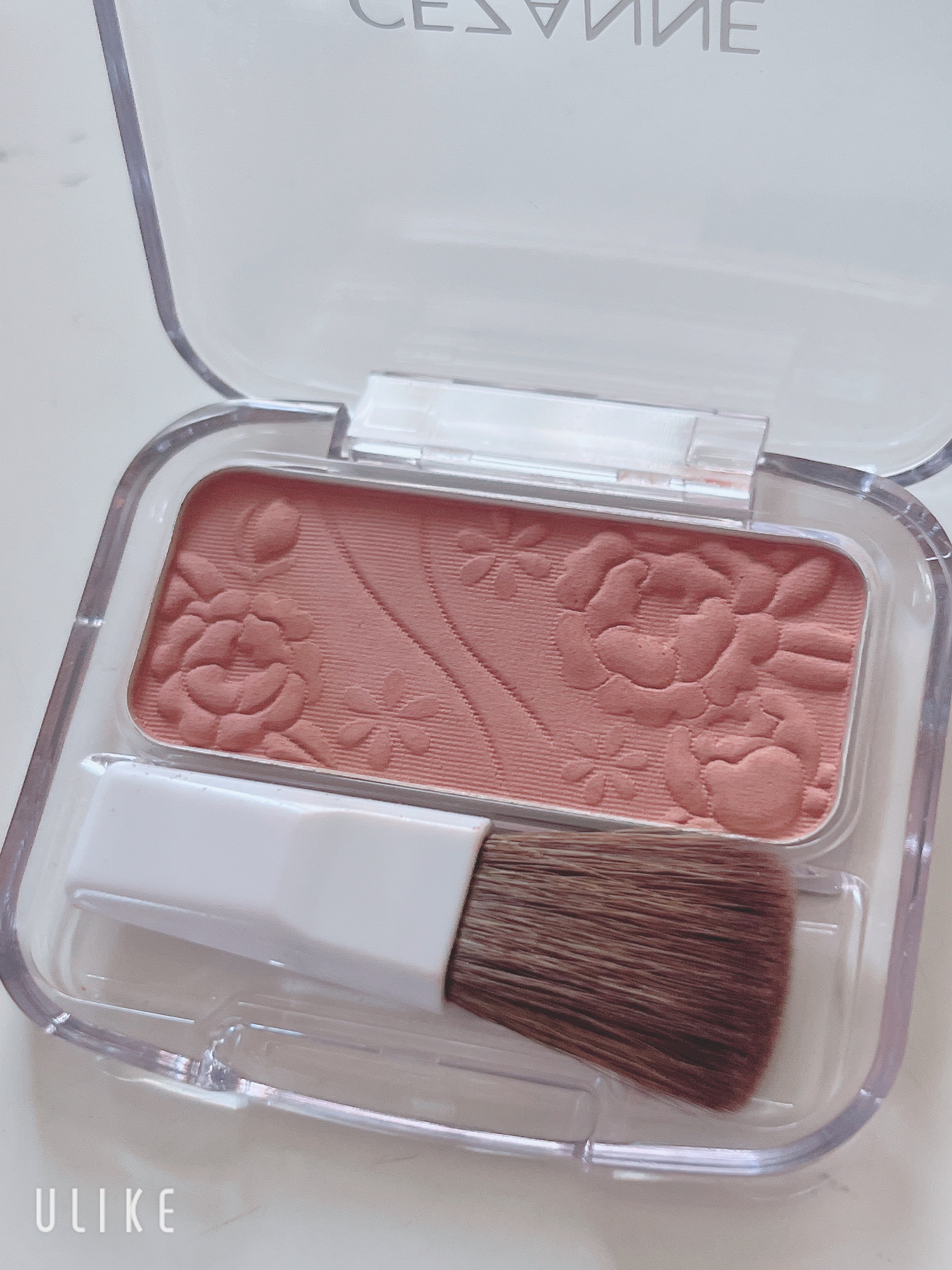 ナチュラル チークN/CEZANNE/パウダーチークを使ったクチコミ（2枚目）