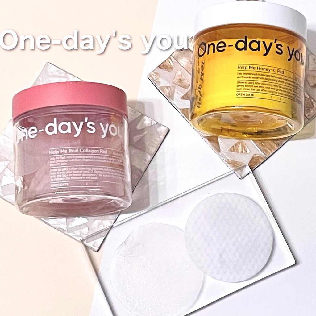 ヘルプミー! ハニーCパッド/One-day's you/トナーパッドを使ったクチコミ（1枚目）
