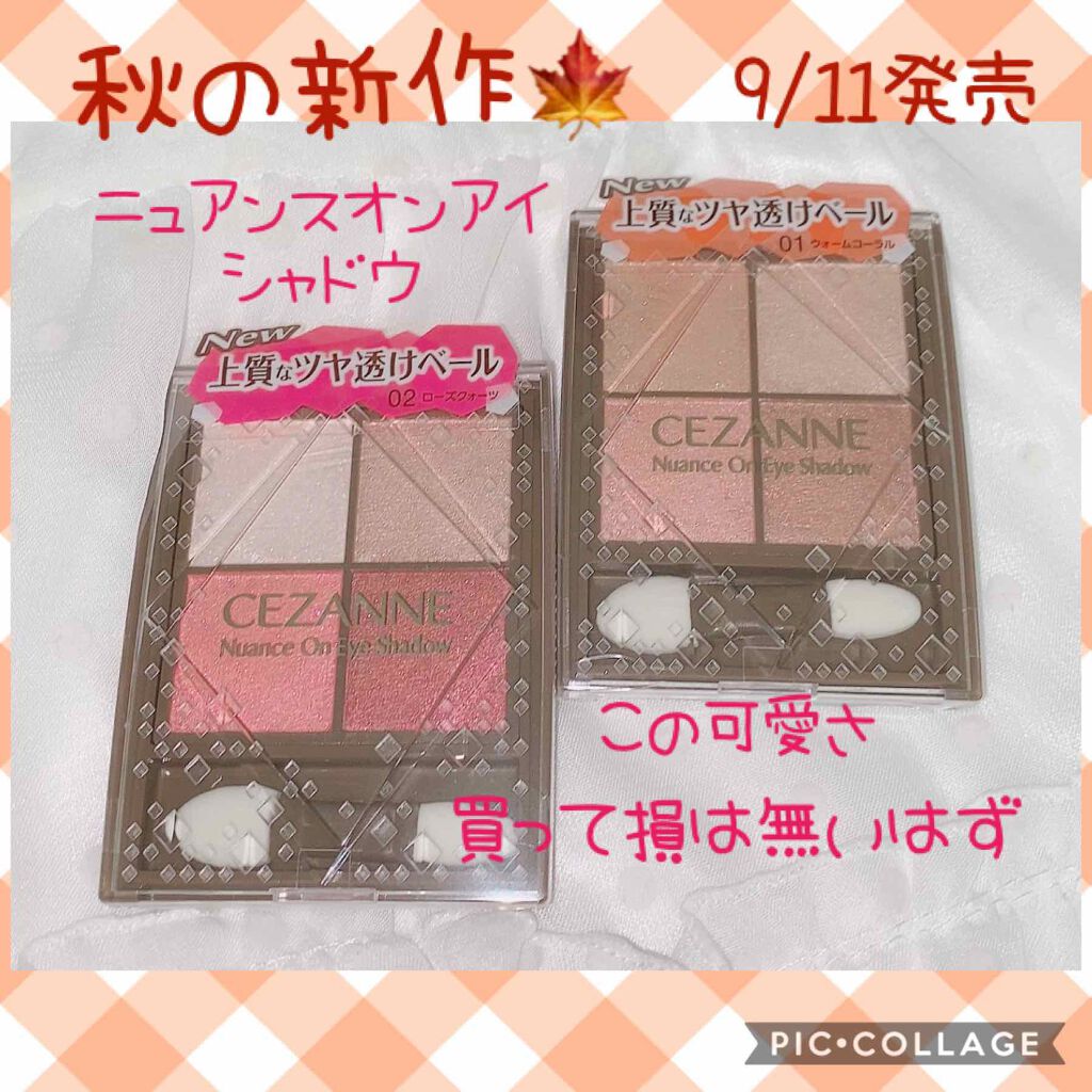 ニュアンスオンアイシャドウ/CEZANNE/アイシャドウパレットを使ったクチコミ(1枚目)