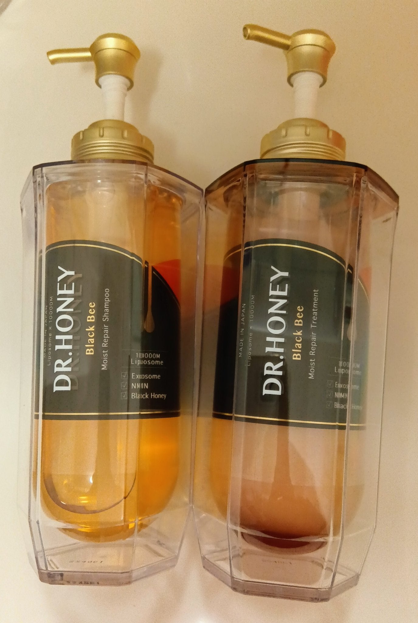 DRハニー ブラックビー モイスト リペア シャンプー/ヘアトリートメント/DR.HONEY/市販シャンプーを使ったクチコミ(1枚目)