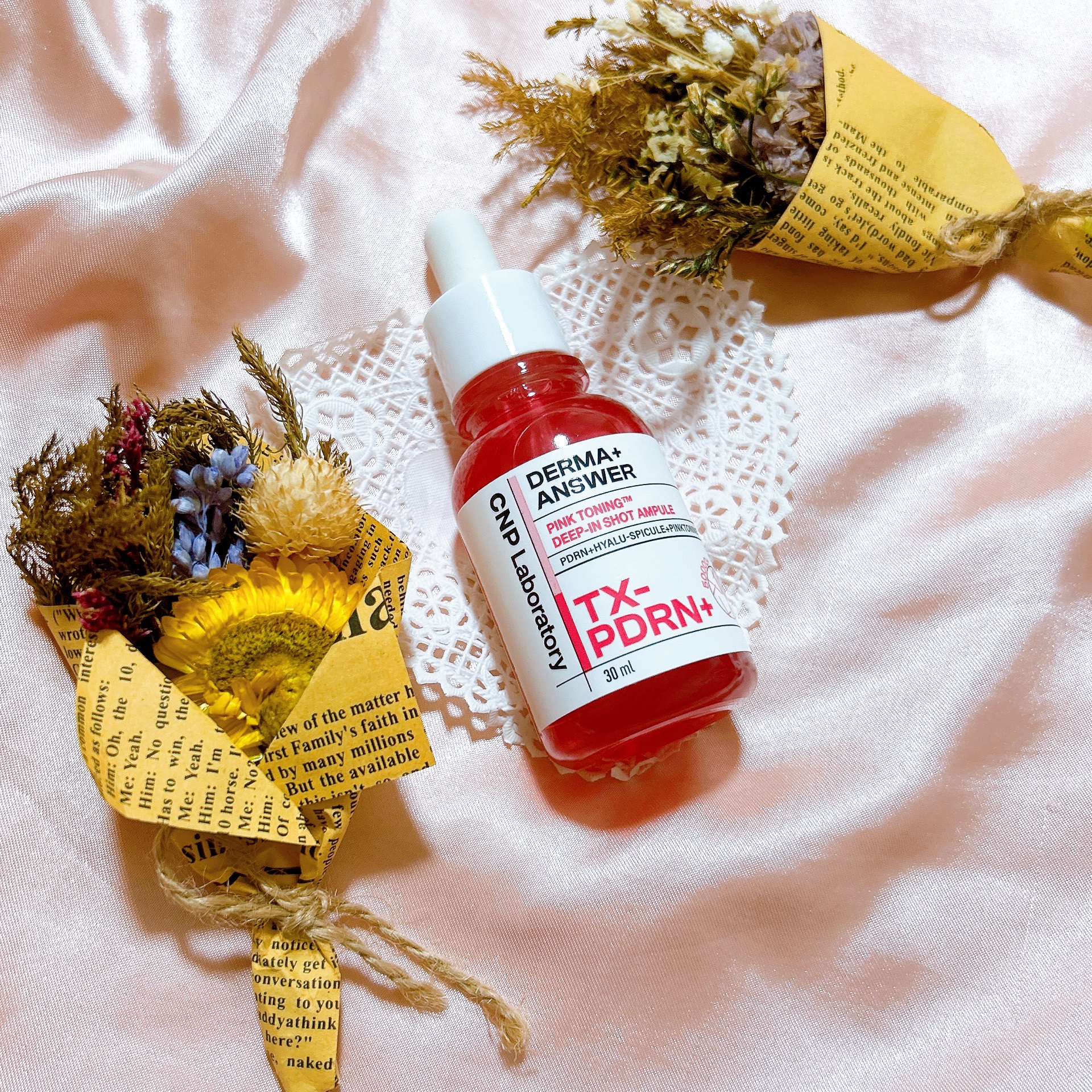 ピンクトーニング™︎ディープインショットアンプル/CNP Laboratory/美容液を使ったクチコミ（2枚目）