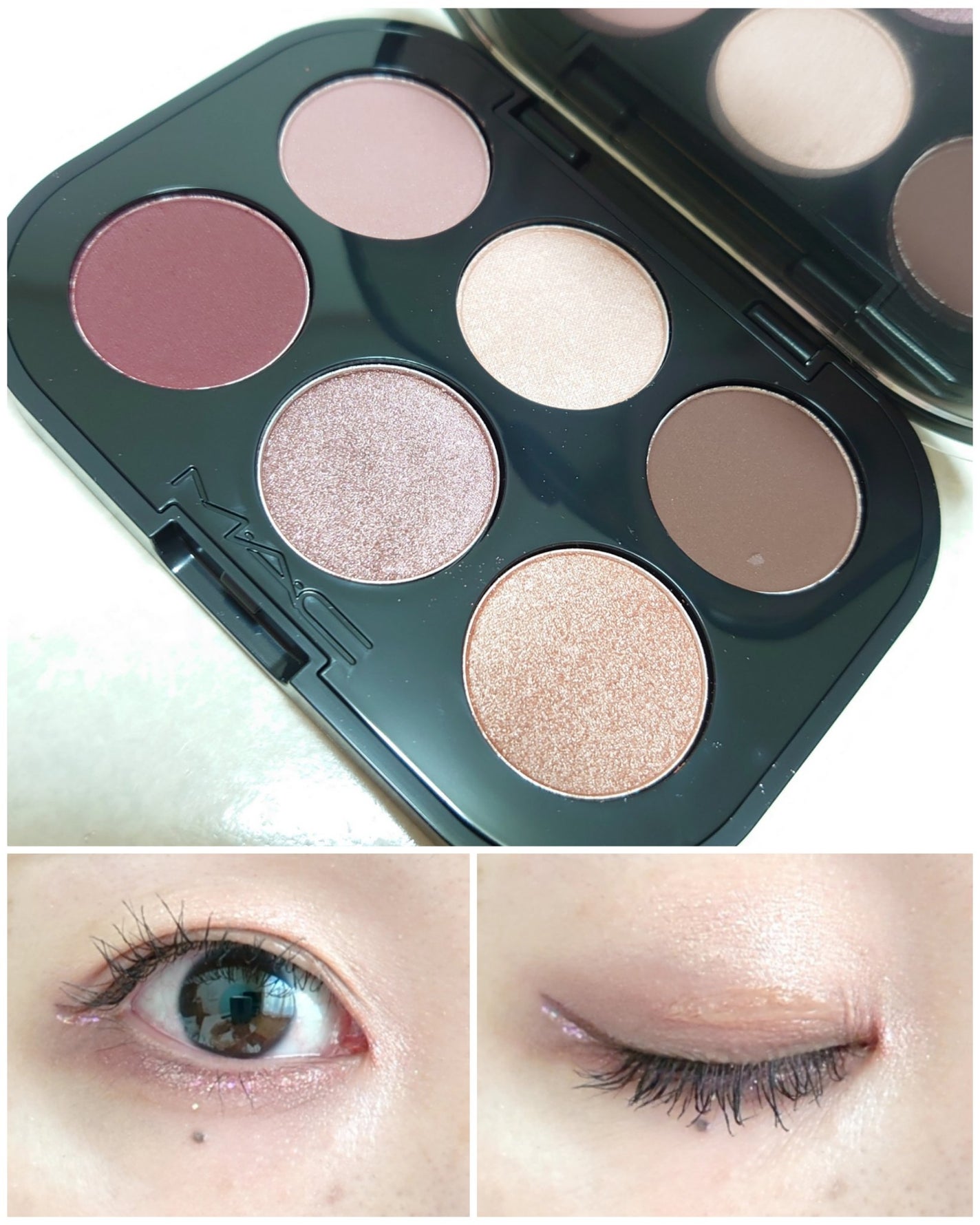コネクト イン カラー アイシャドウ パレット × 6/M・A・C/アイシャドウパレットを使ったクチコミ(2枚目)