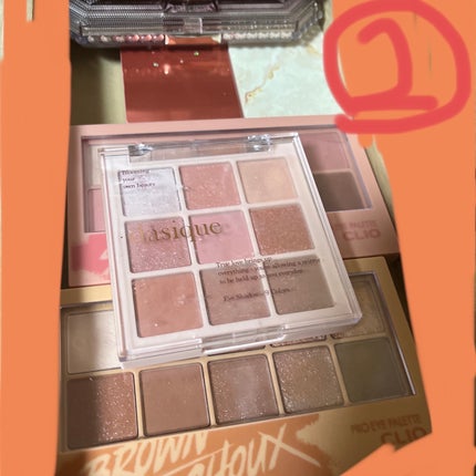 シャドウパレット/dasique/アイシャドウパレットを使ったクチコミ(6枚目)