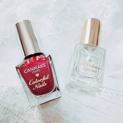 ジェルボリュームトップコート/キャンメイク/ネイルトップコートを使ったクチコミ(1枚目)