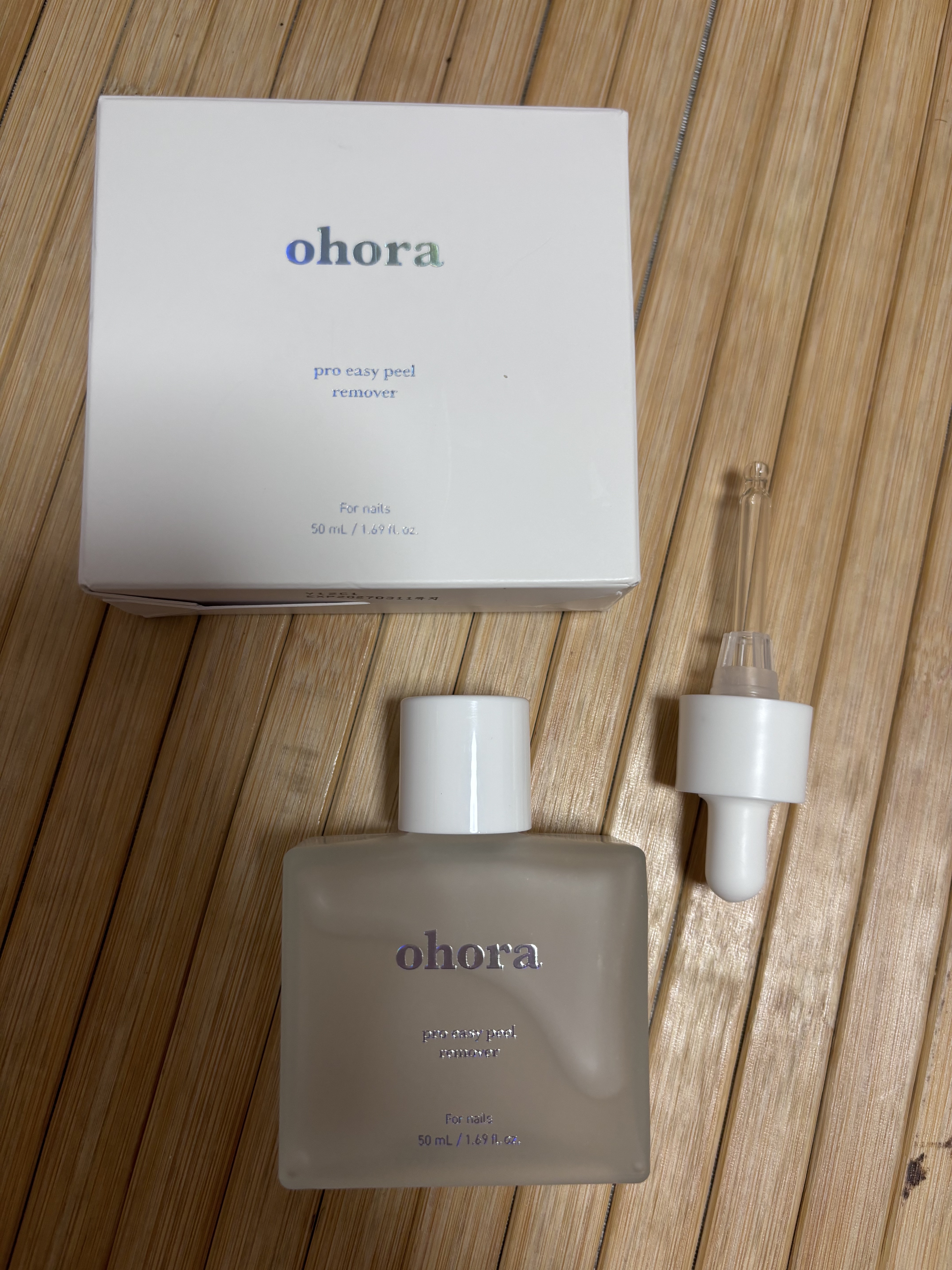 オホーラ プロイージーピールリムーバー/ohora/除光液を使ったクチコミ（1枚目）