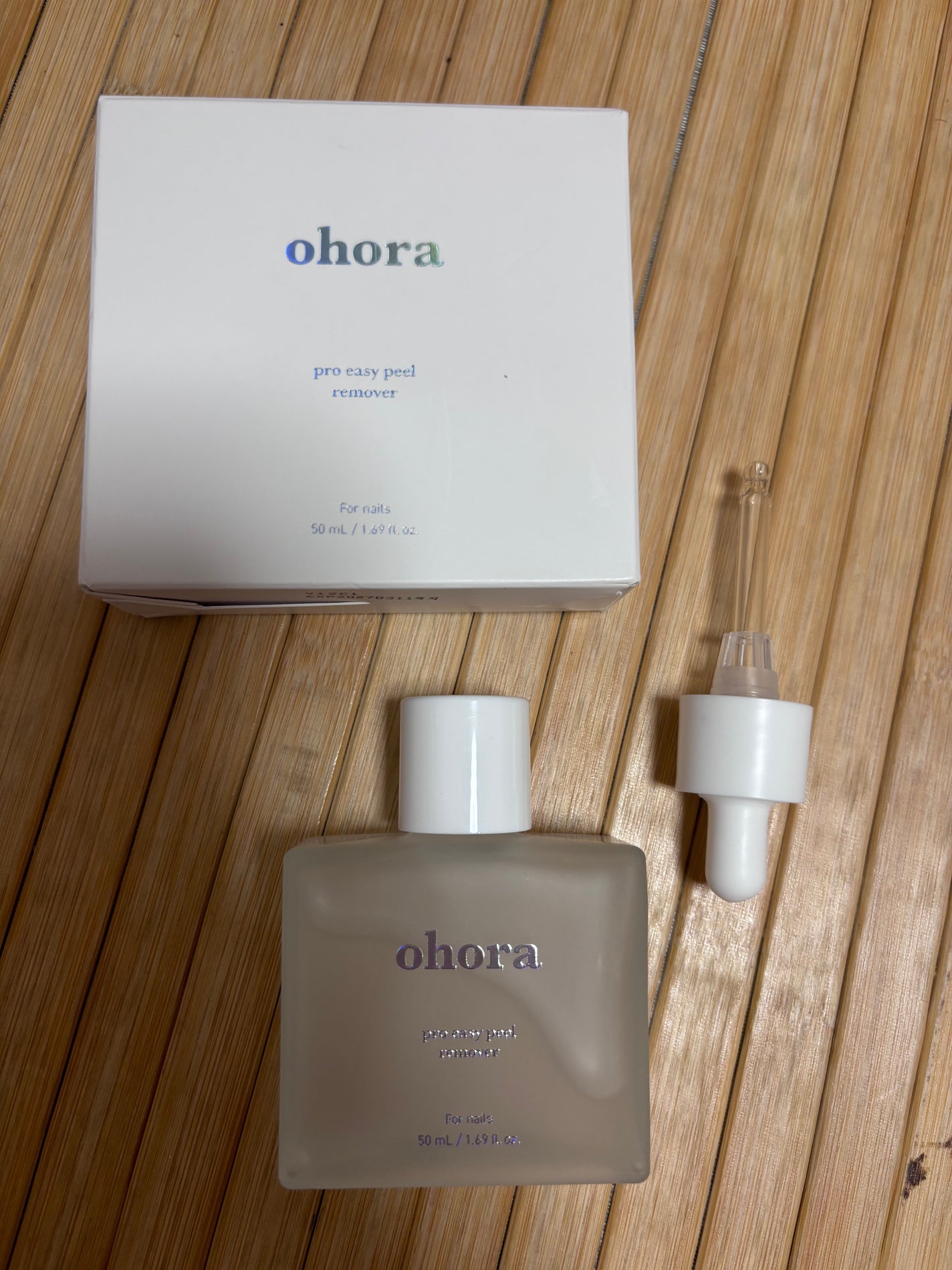 オホーラ プロイージーピールリムーバー/ohora/除光液を使ったクチコミ(1枚目)