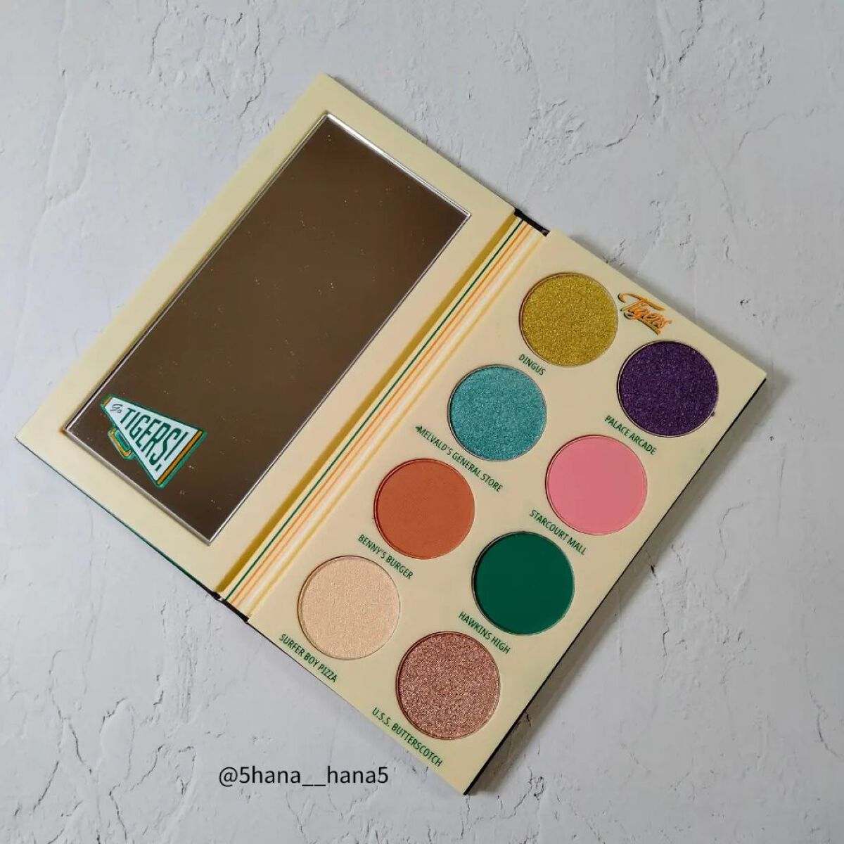 アイシャドウ × ８ (M・A・C × ストレンジャー シングス コレクション) ホーキンズ クラス オブ 1986 アイ パレット/M・A・C/アイシャドウパレットを使ったクチコミ（3枚目）