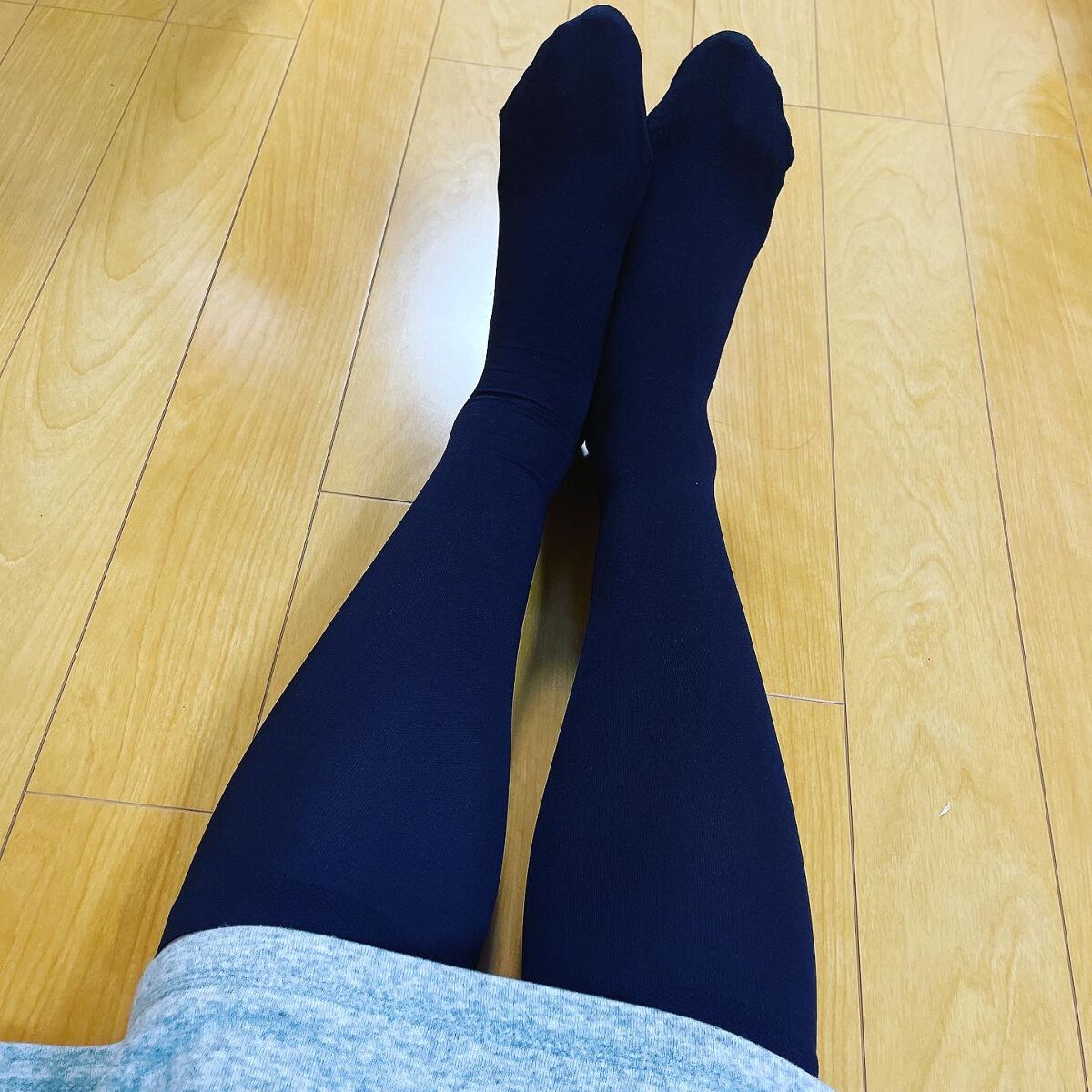 スリムウォーク 美脚ハイソックス/SLIMWALK/着圧ソックス・レギンスを使ったクチコミ(4枚目)