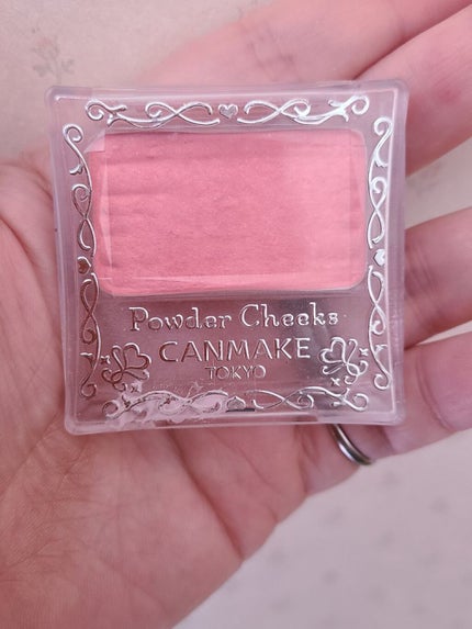 【旧品】パウダーチークス PW20 ロリポップピンク/キャンメイク/パウダーチークを使ったクチコミ(1枚目)
