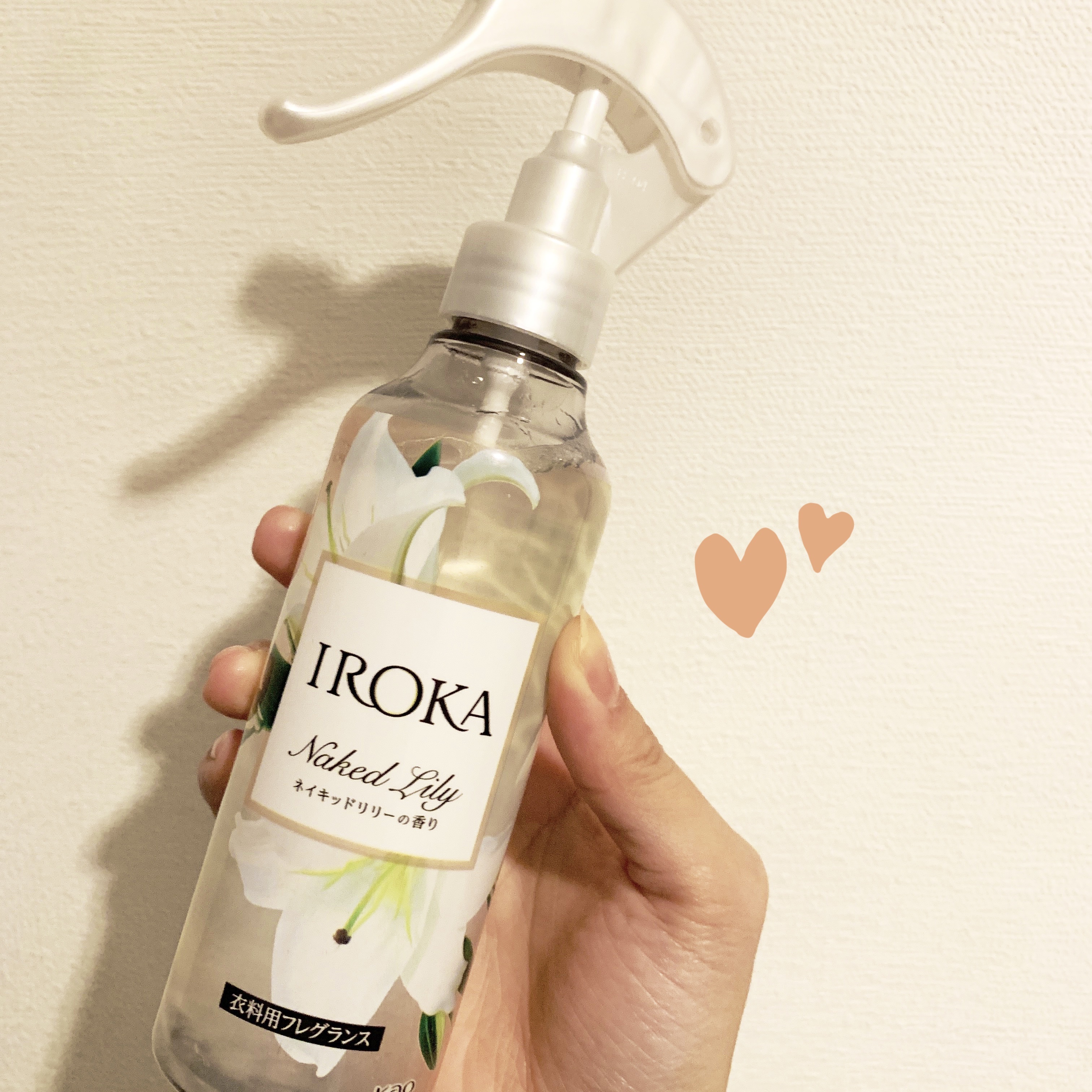 衣料用フレグランス ミスト ネイキッドリリー/IROKA/ファブリックミストを使ったクチコミ（1枚目）