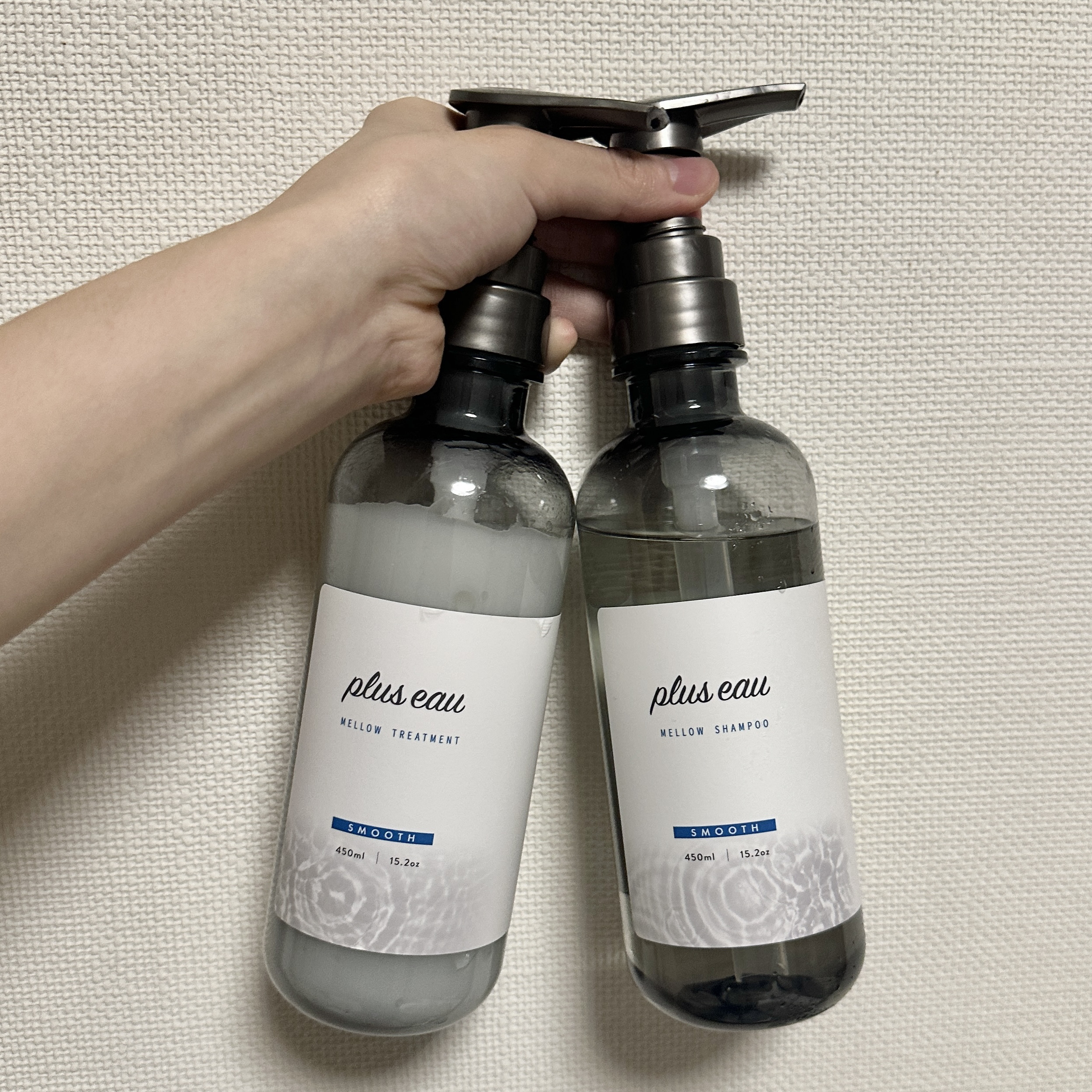 メロウシャンプー/メロウトリートメント/plus eau/市販シャンプーを使ったクチコミ（1枚目）