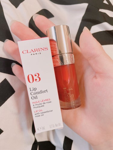 リップコンフォートオイル/CLARINS/リップグロスを使ったクチコミ（2枚目）