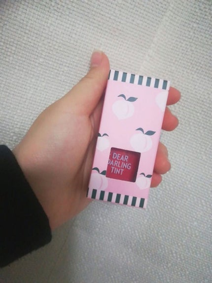 ディアダーリン ウォータージェルティント (アイスティント)/ETUDE/口紅を使ったクチコミ(1枚目)