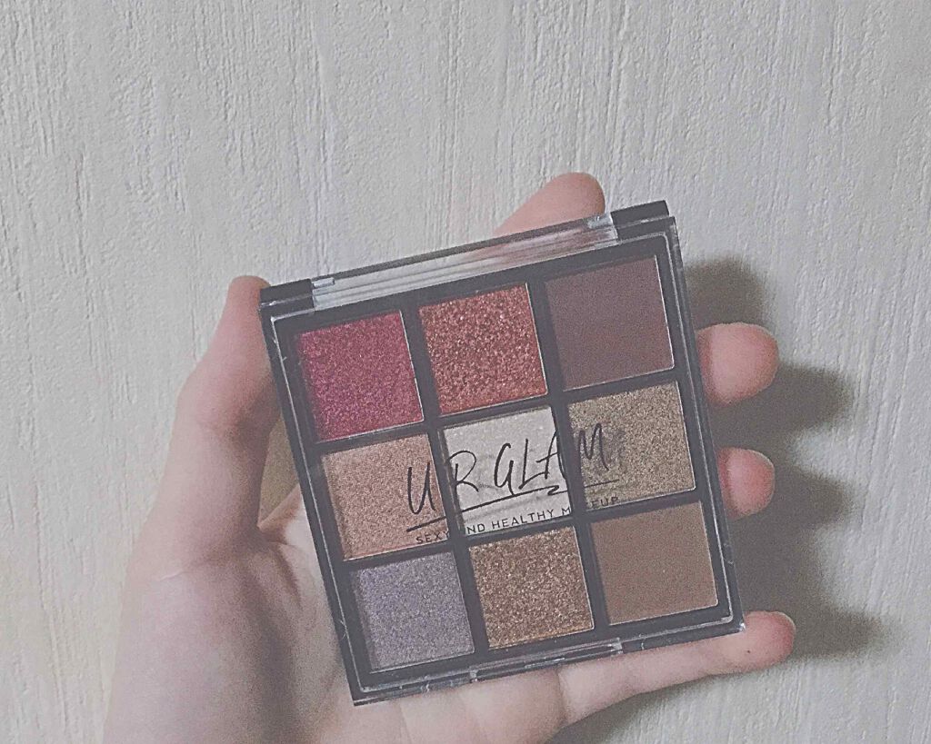 UR GLAM BLOOMING EYE COLOR PALETTE/U R GLAM/アイシャドウパレットを使ったクチコミ(1枚目)