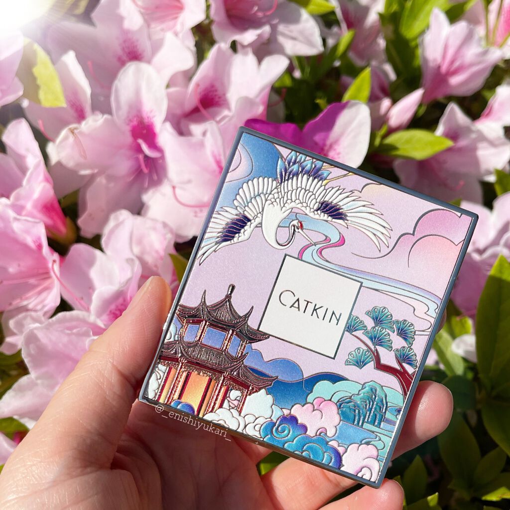 西江月・長相思 フェイスカラー/CATKIN/パウダーチークを使ったクチコミ(6枚目)