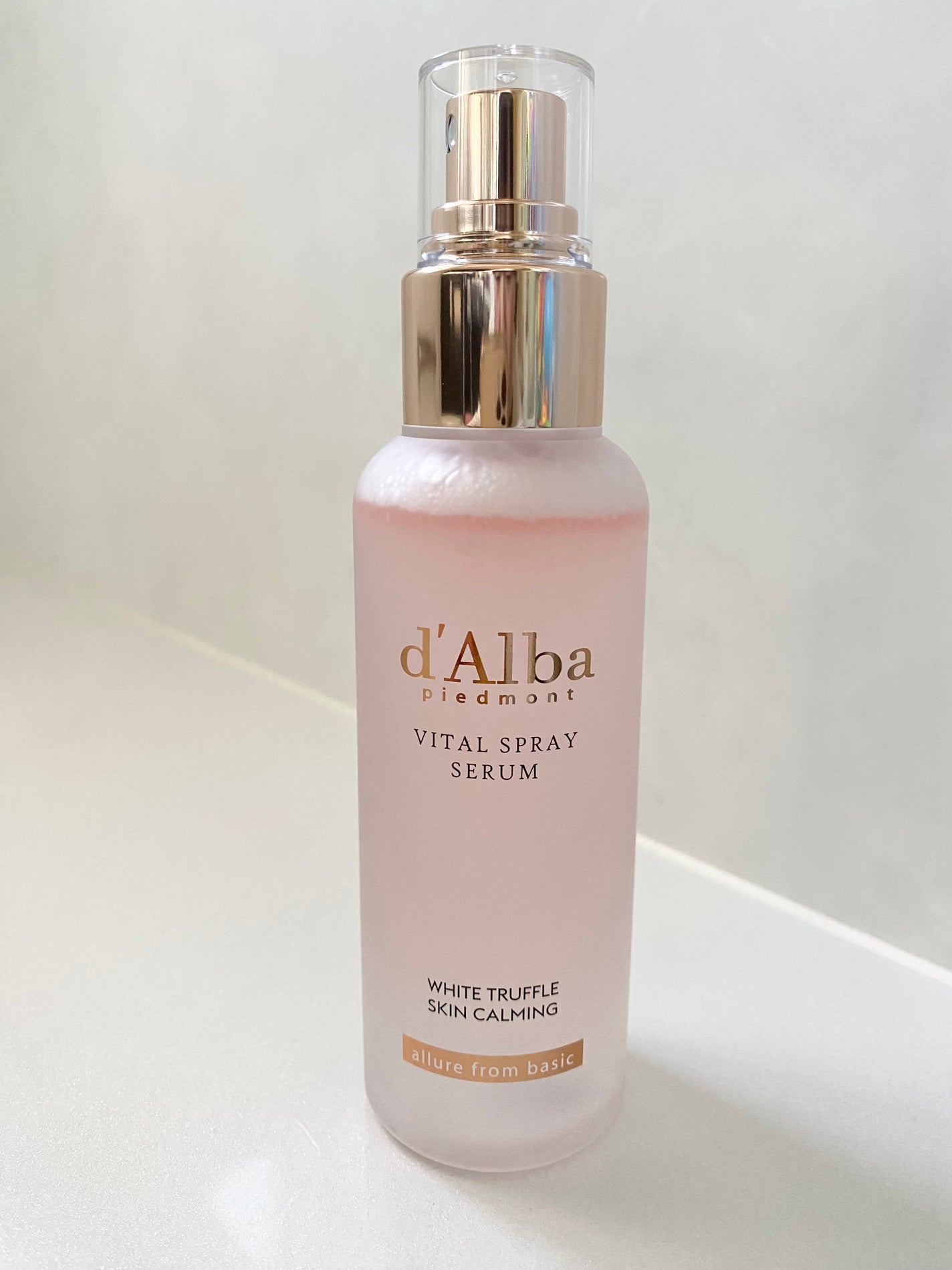 ダルバ ホワイトトリュフバイタルスプレーセラム/ダルバ/ミスト状化粧水を使ったクチコミ(2枚目)