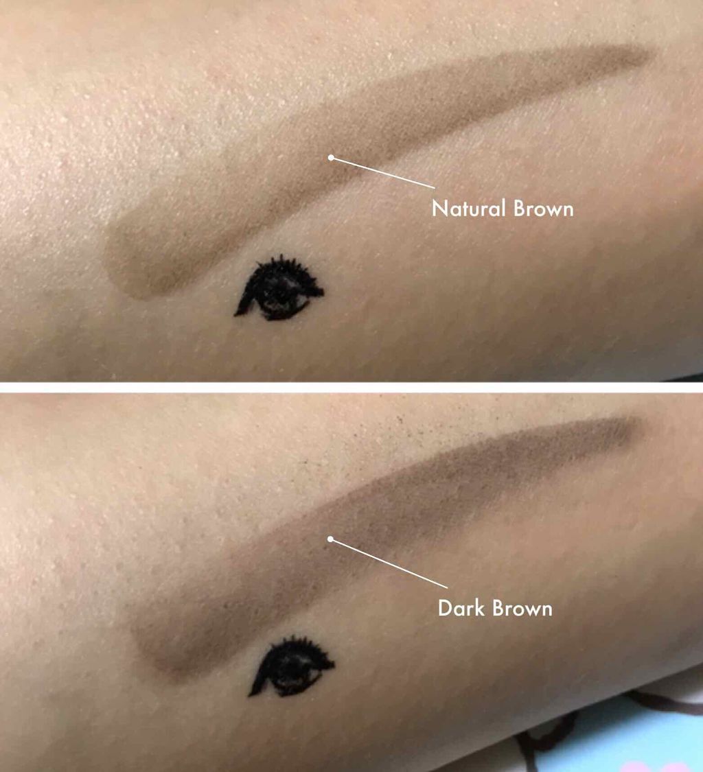 ワンタッチアイブロウ/LOOK ME/パウダーアイブロウを使ったクチコミ(4枚目)