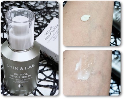 ヴィーガンリポソームレチノールセラム/SKIN&LAB/美容液を使ったクチコミ(3枚目)