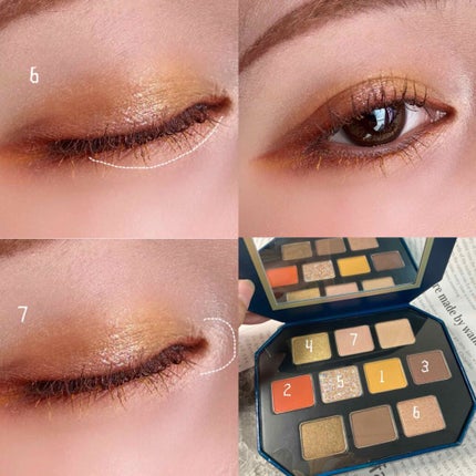 ウォンテッド トレジャーボックス アイパレット サウザンド・サニー/shu uemura/アイシャドウパレットを使ったクチコミ(3枚目)