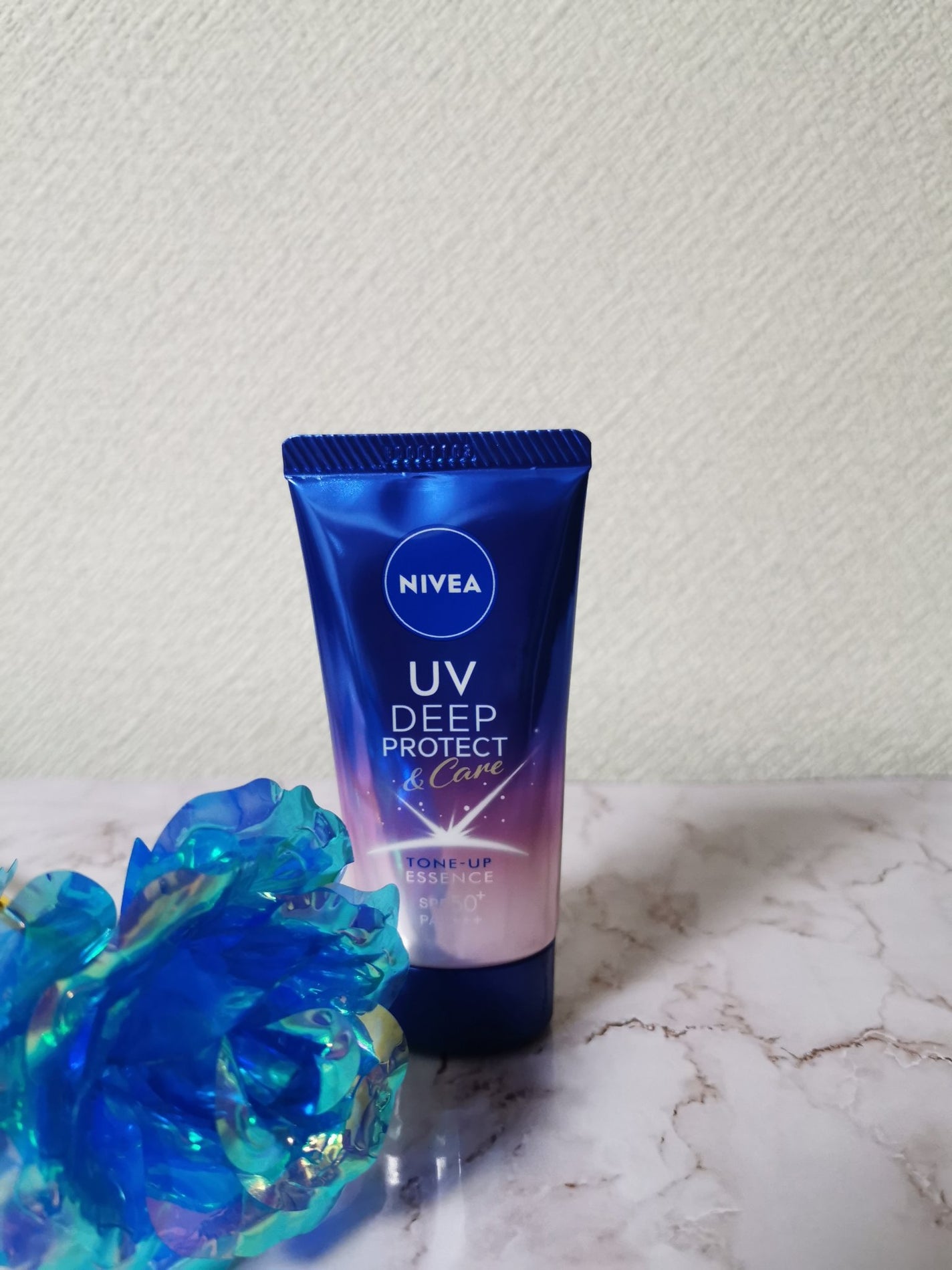 ニベアUV ディープ プロテクト&ケア トーンアップ エッセンス/ニベア/日焼け止めローションを使ったクチコミ(1枚目)