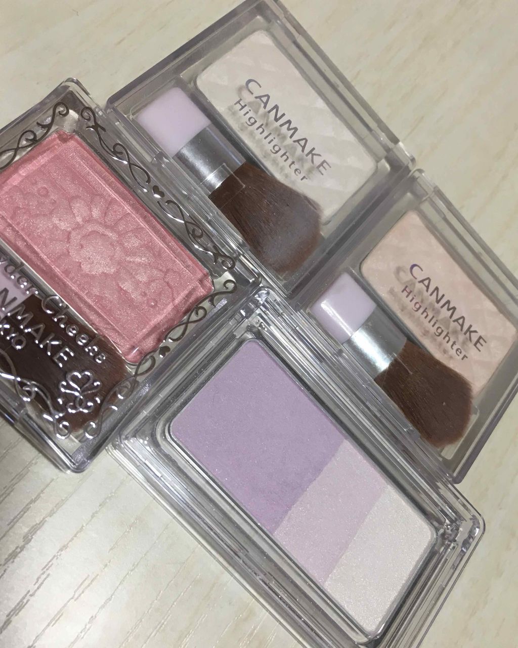 ハイライター/キャンメイク/パウダーハイライトを使ったクチコミ(2枚目)