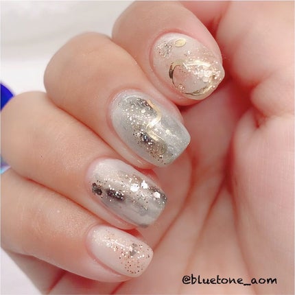 ネイルシール/セリア/ネイルシールを使ったクチコミ(7枚目)