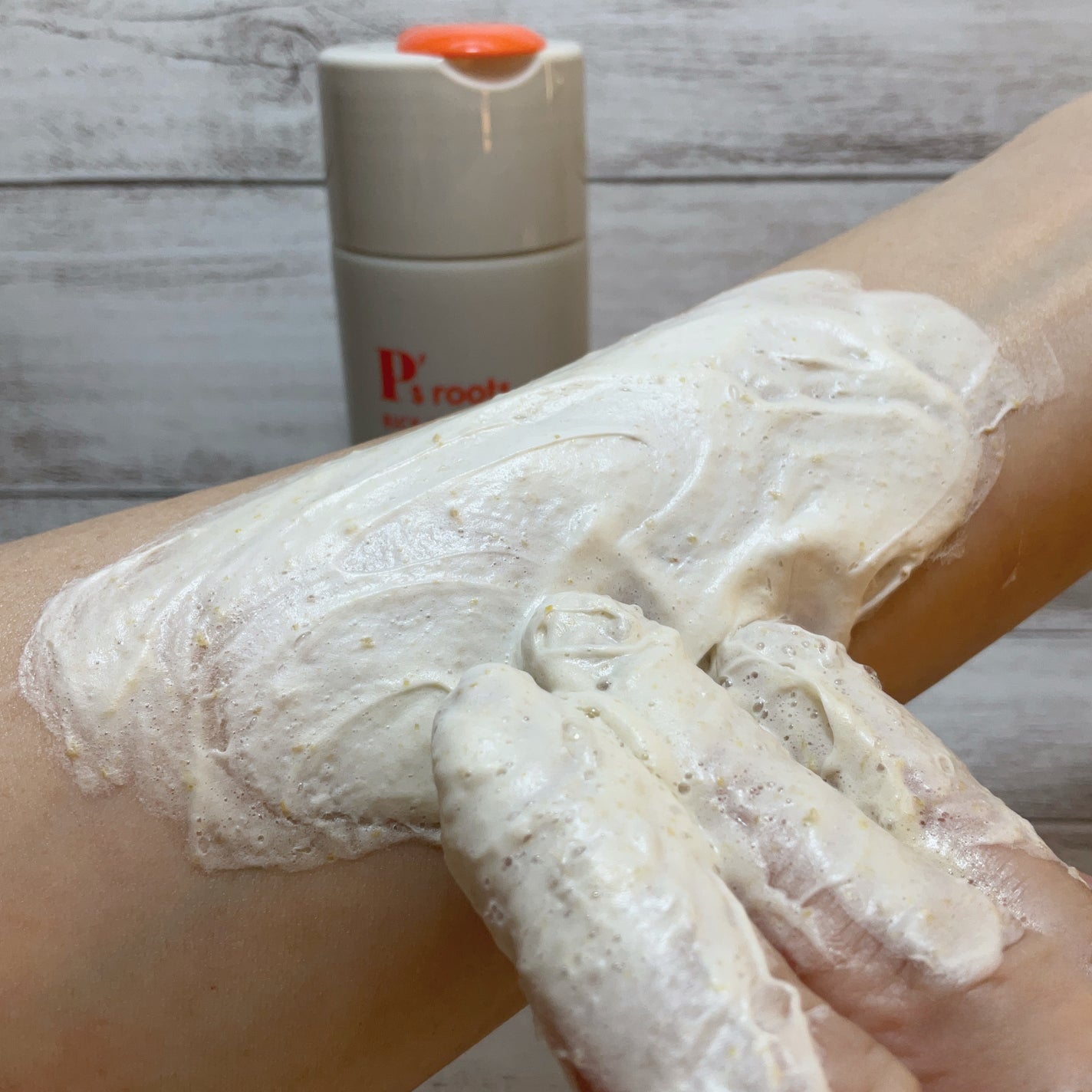 P's roots 米ぬか酵素洗顔パウダー/ペリカン石鹸/洗顔パウダーを使ったクチコミ(6枚目)
