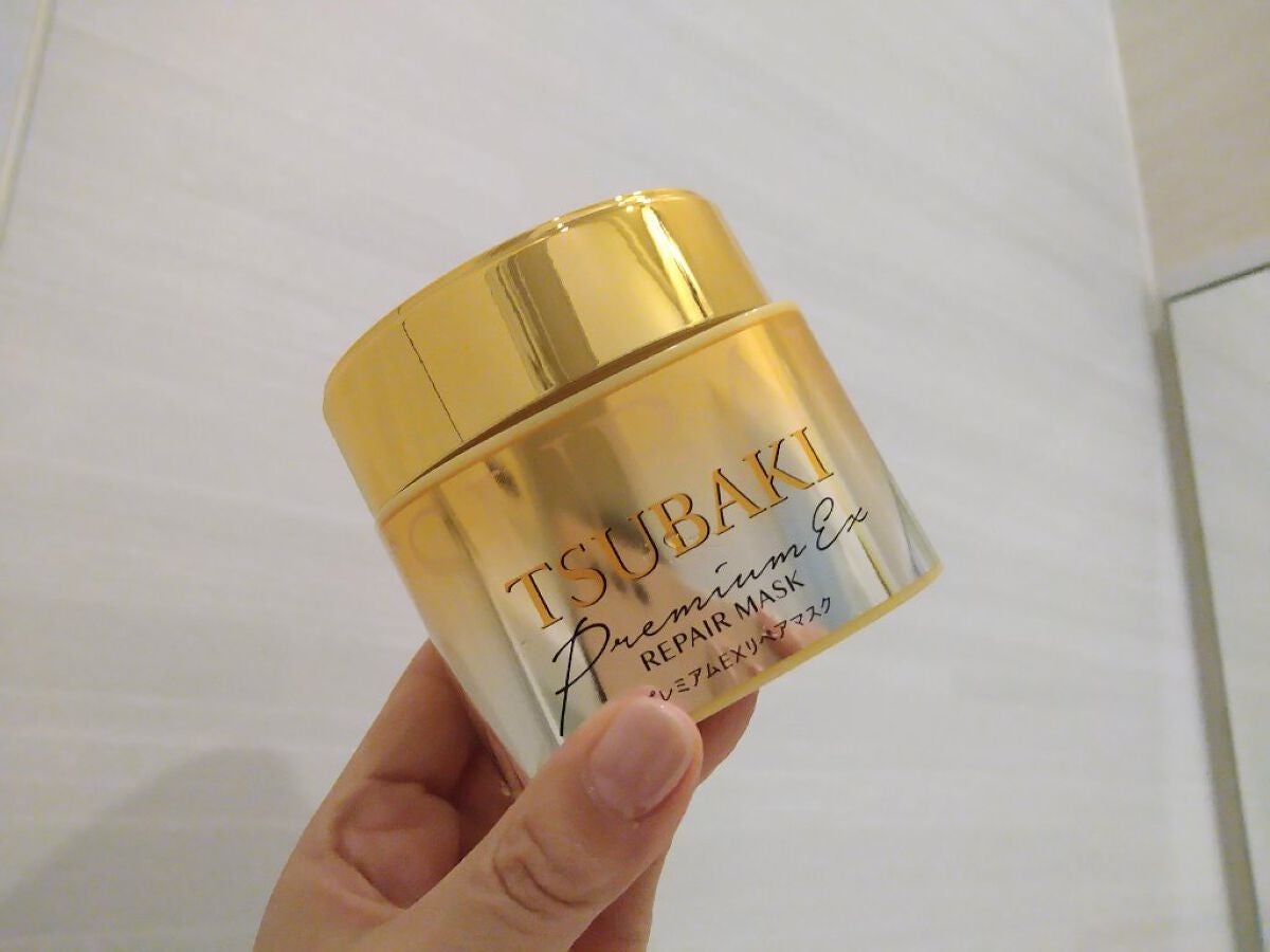 プレミアムEXリペアマスク/TSUBAKI/ヘアマスク・ヘアパックを使ったクチコミ(1枚目)