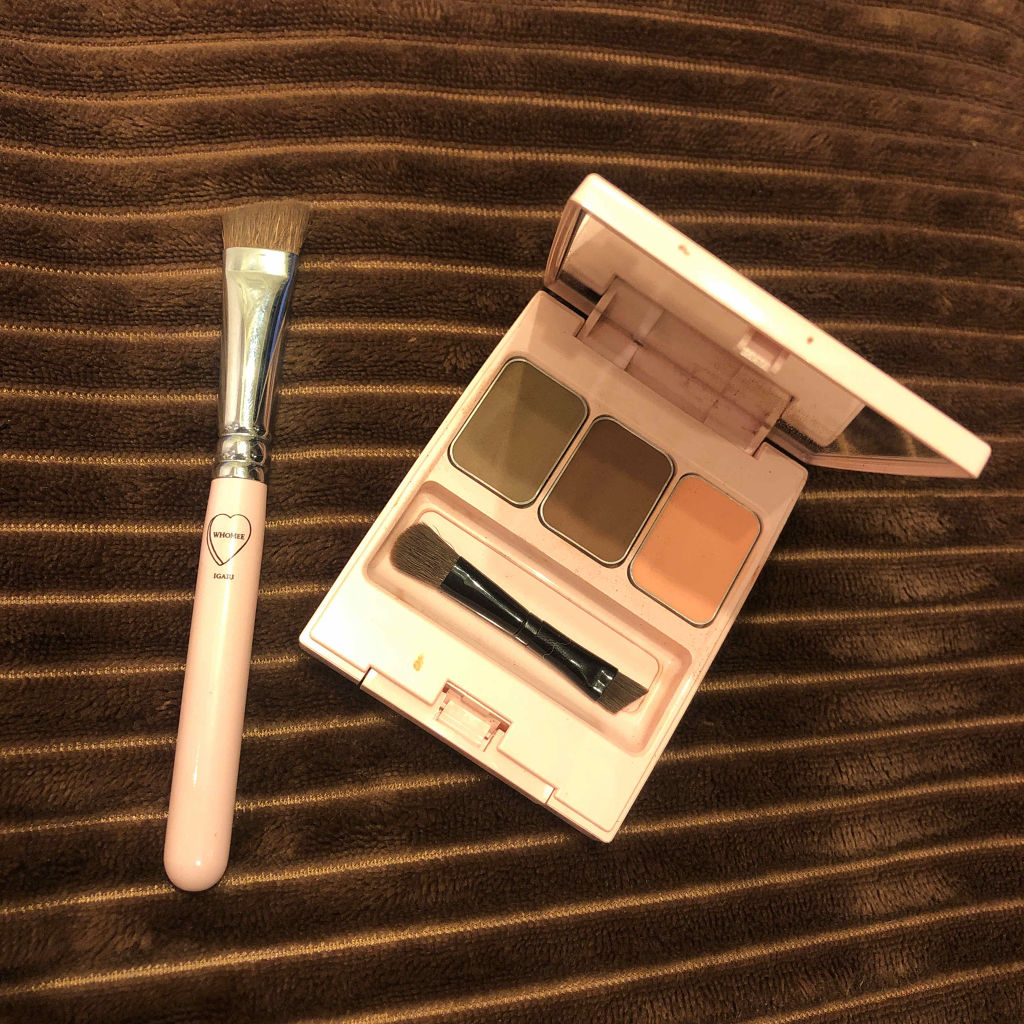 フーミー　アイブロウブラシ 熊野筆/WHOMEE/メイクブラシを使ったクチコミ（2枚目）