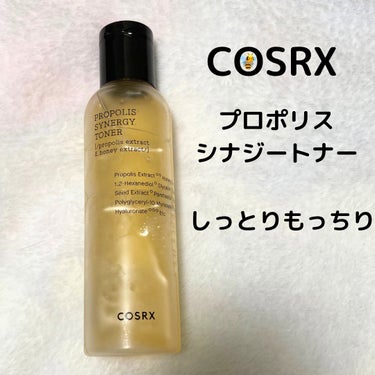 フルフィットプロポリスシナジートナー 150ml/COSRX/化粧水を使ったクチコミ（1枚目）