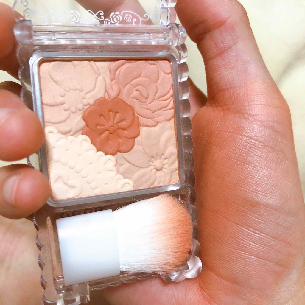 グロウフルールチークス/キャンメイク/パウダーチークを使ったクチコミ(3枚目)