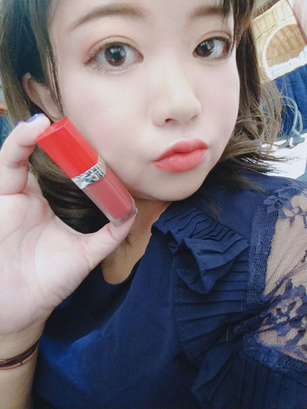 ルージュ ディオール ウルトラ リキッド/Dior/口紅を使ったクチコミ（1枚目）