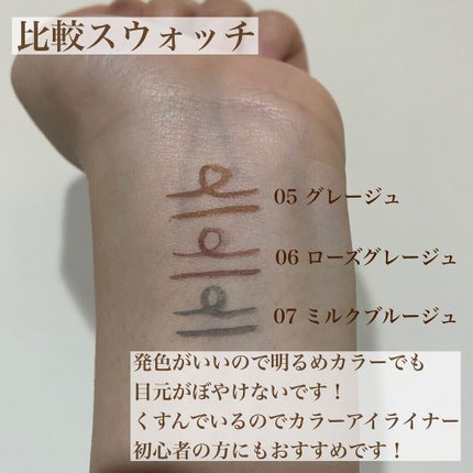 ラスティングリキッドライナー/キャンメイク/リキッドアイライナーを使ったクチコミ(5枚目)