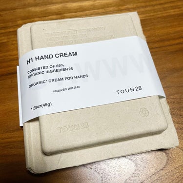 ORGANIC 69% H1 HAND CREAM/TOUN28/ハンドクリームを使ったクチコミ（2枚目）