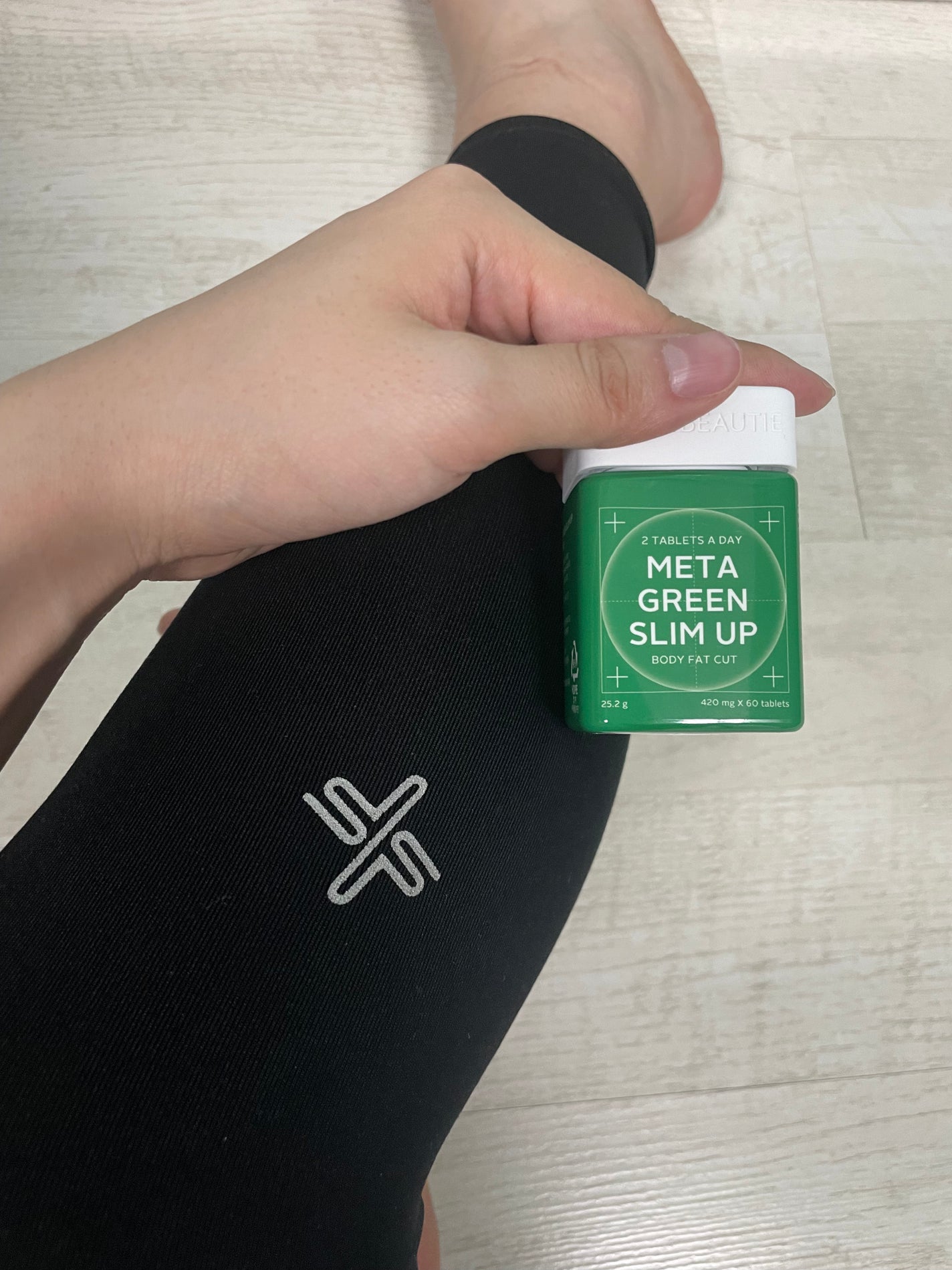 メタグリーンスリムアップ/VITALBEAUTIE/ボディサプリメントを使ったクチコミ(4枚目)