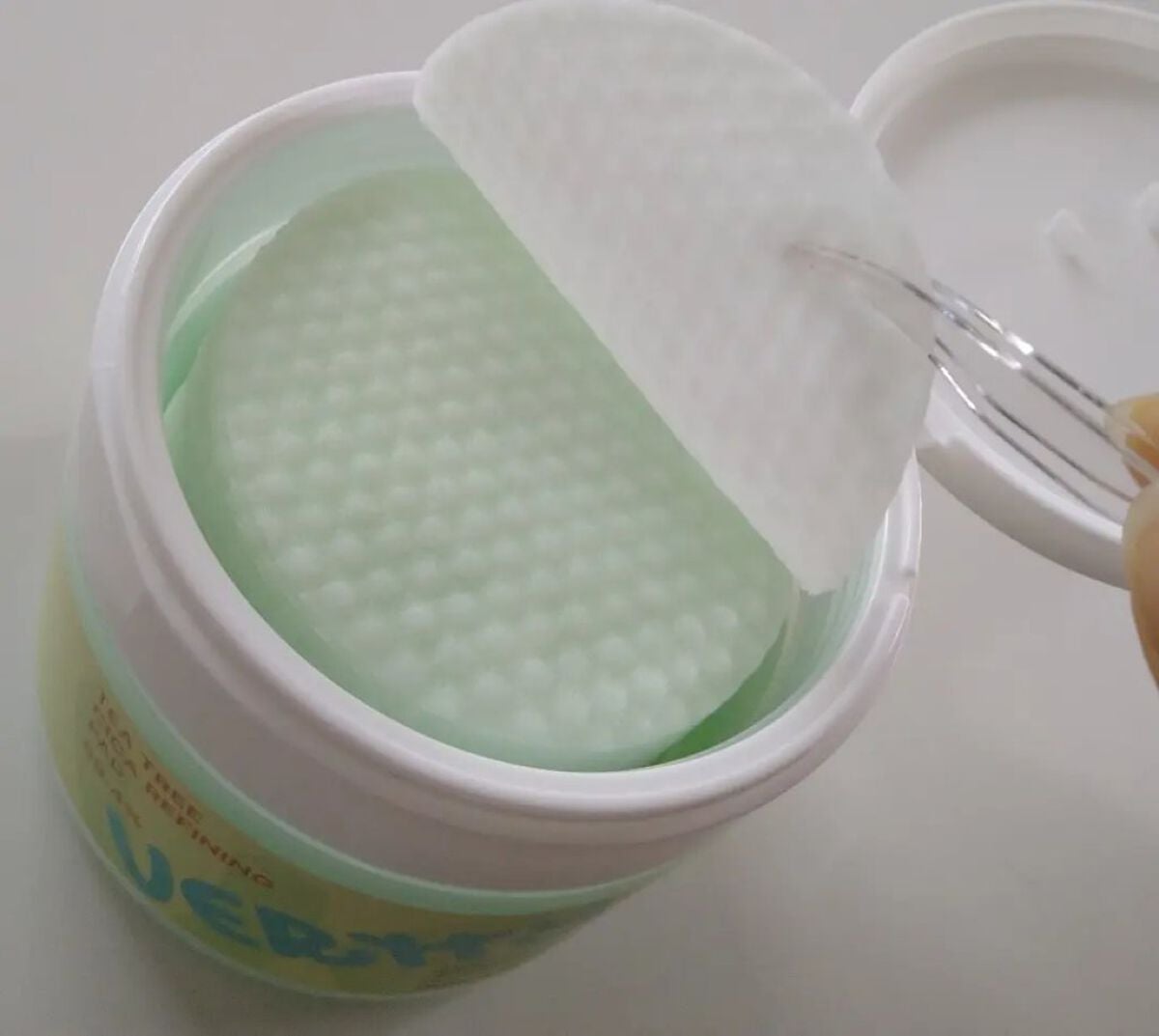 ティーツリー シカ89.4% リファイニングパッド/Vertty/トナーパッドを使ったクチコミ(2枚目)