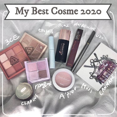 CLARINS モノアイシャドウのクチコミ「
〖My Best Cosme 2020〗【❶コスメ編】

プチプラ多め👼🏻稀にデパコス。

.....」（1枚目）