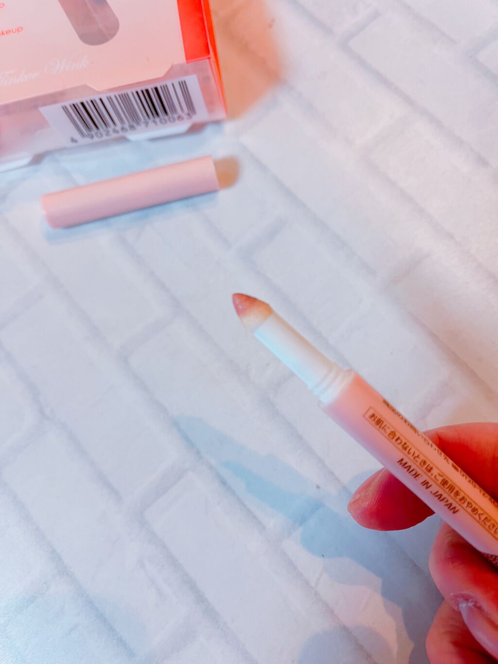 涙袋アイカラー/ティンカーウィンク/スティックアイシャドウを使ったクチコミ（2枚目）