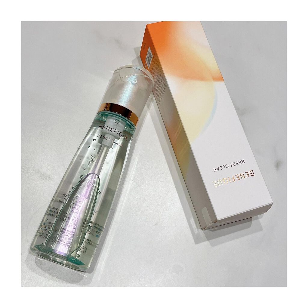 リセットクリア/BENEFIQUE/化粧水を使ったクチコミ(1枚目)